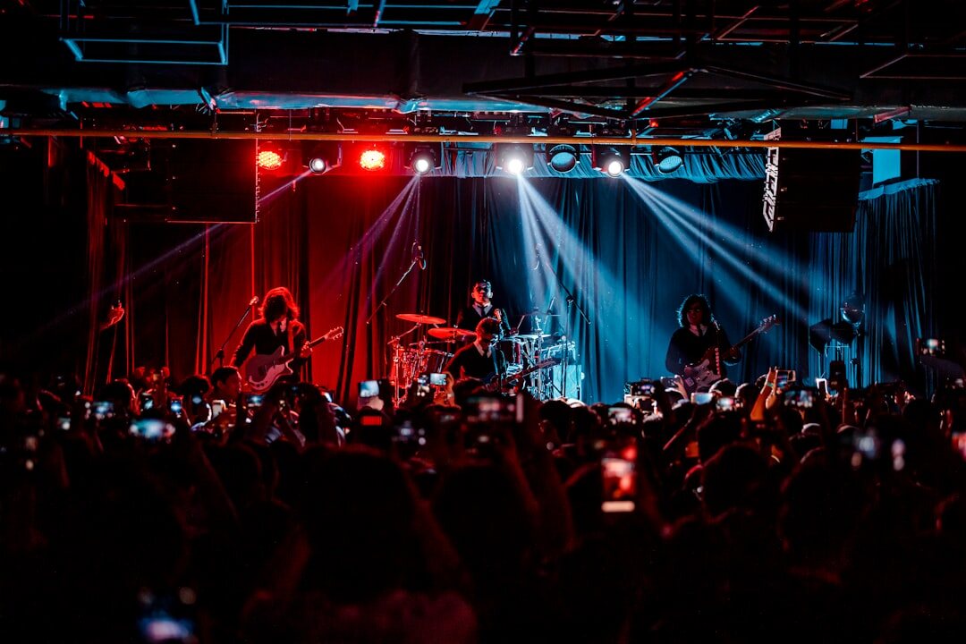 musicians performing on stage